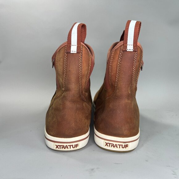 Waterproof Brown Men's Boots - Picture 7 of 14